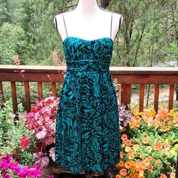 Ruby Rox Satiny Dressy Dress - Picture 1 of 10